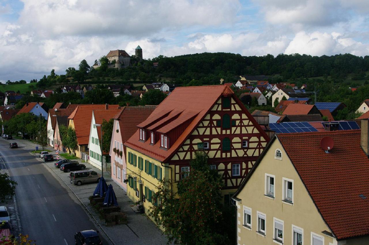 Gasthaus Schwarzer Adler Colmberg Zewnętrze zdjęcie